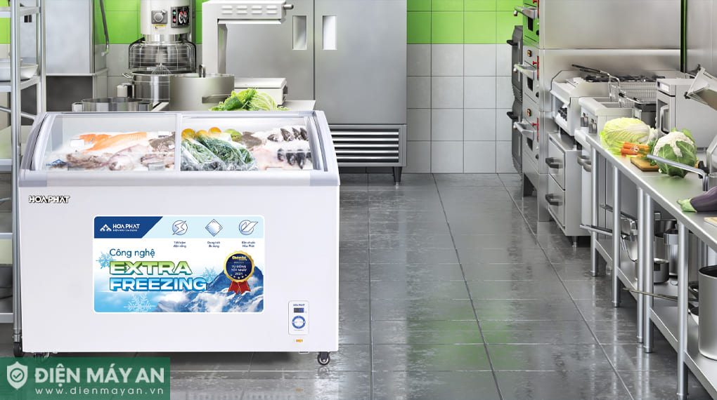 Tủ đông trưng bày Hòa Phát 357 lít HSF AD6357.C1